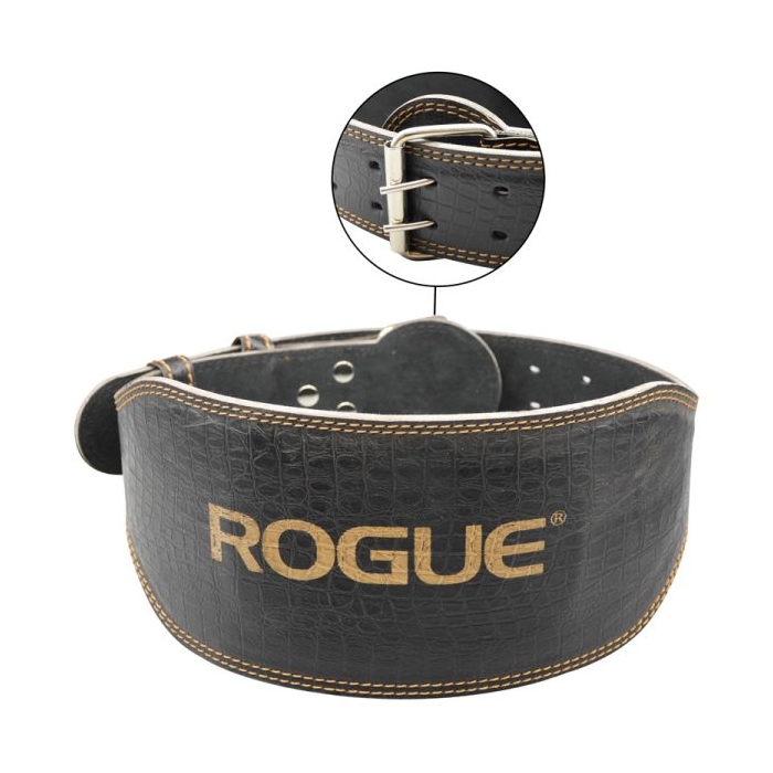 کمربند بدنسازی روگ عرض سگک ۶cm مدل ELM- 404D0631 سگکی مشکی