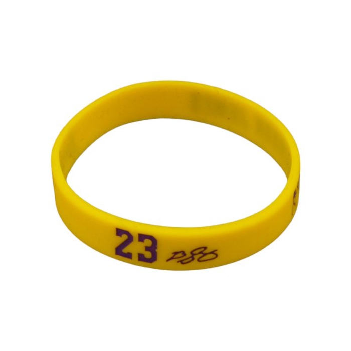 دستبند ورزشی سیلیکونی لبرون جیمز مدل Lakers-50290