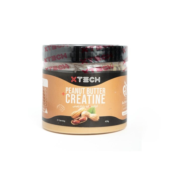 کره بادام زمینی کراتین ایکس تک ۴۲۰ گرمی