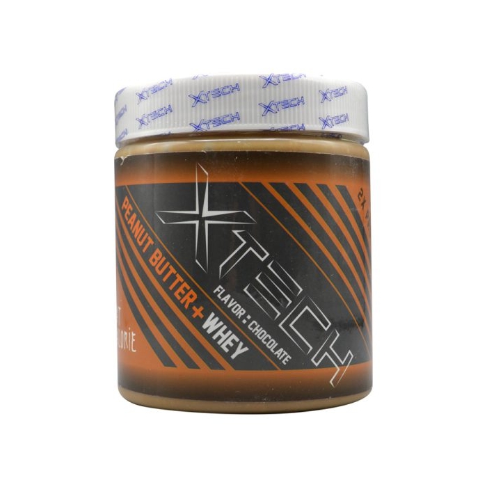 کره بادام زمینی ایکس تک حاوی وی طعم شکلات ۶۰۰ گرمی