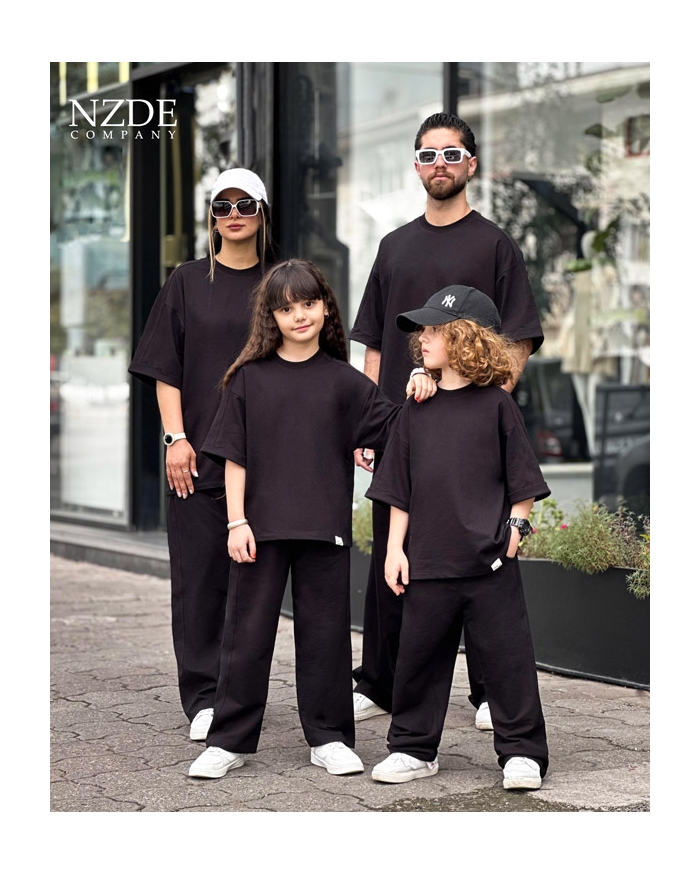 تیشرت شلوار ست خانوادگی بگ استایل Company NZDE