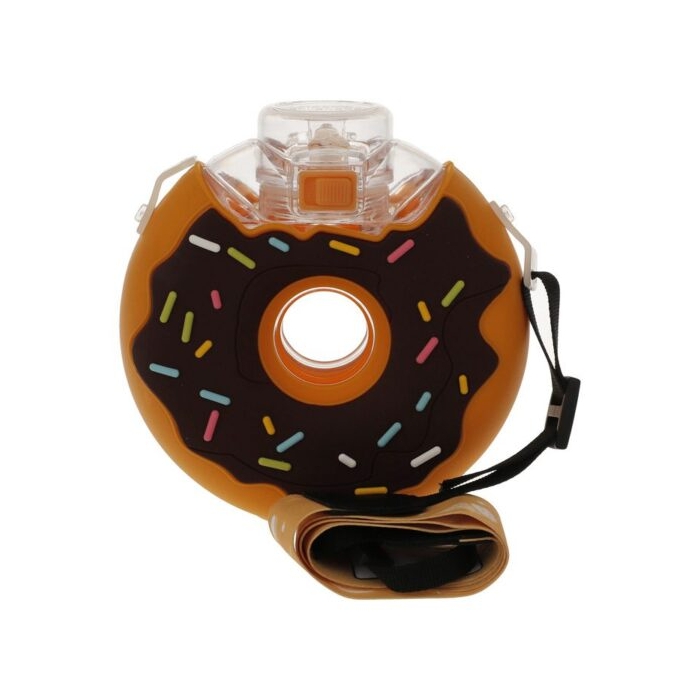 قمقمه دونات شکلاتی ظرفیت ۰.۳ لیتر