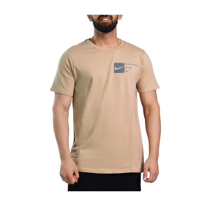 تیشرت ورزشی مردانه نایک مدل Running-Mub-1369 کرم