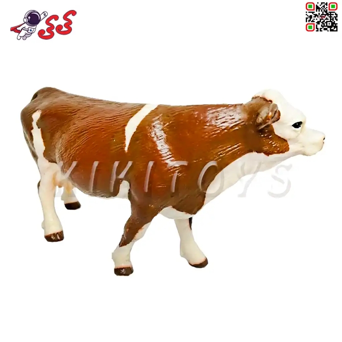 فیگور حیوانات ماکت گاو ماده اسباب بازی Figure of cow 186