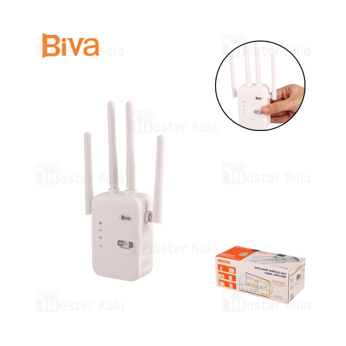 تقویت کننده آنتن وای فای بیوا Biva Inteligent Wireless WiFi Signal Amplifier AC1200 N300