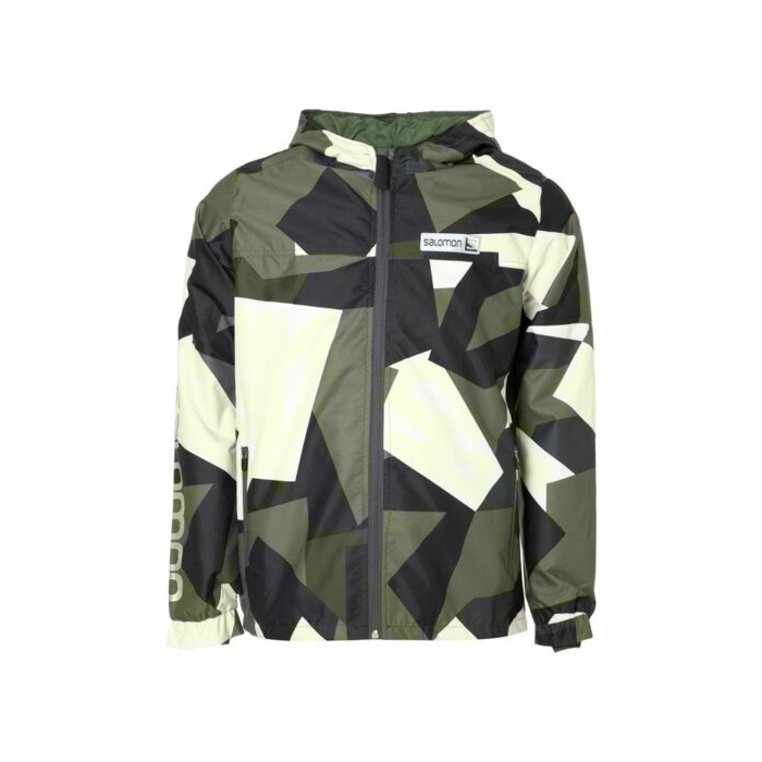 سویشرت گورتکس اسپرت سالومون مدل RU-S998 طرح cw طوسی