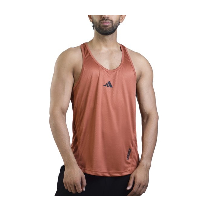 رکابی ورزشی مردانه آدیداس مدل PY-4D0503 آجری