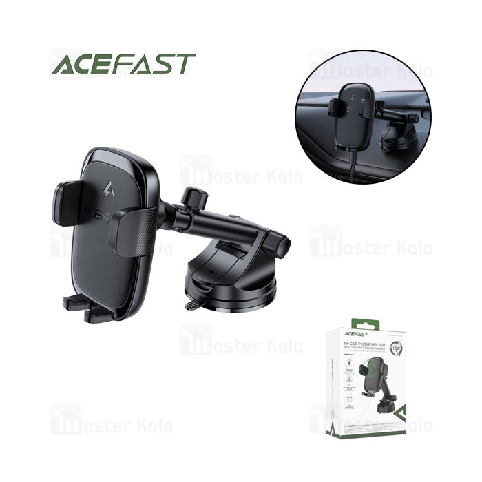 هولدر و شارژر وایرلس ایس فست ACEFAST D49 توان 15 وات