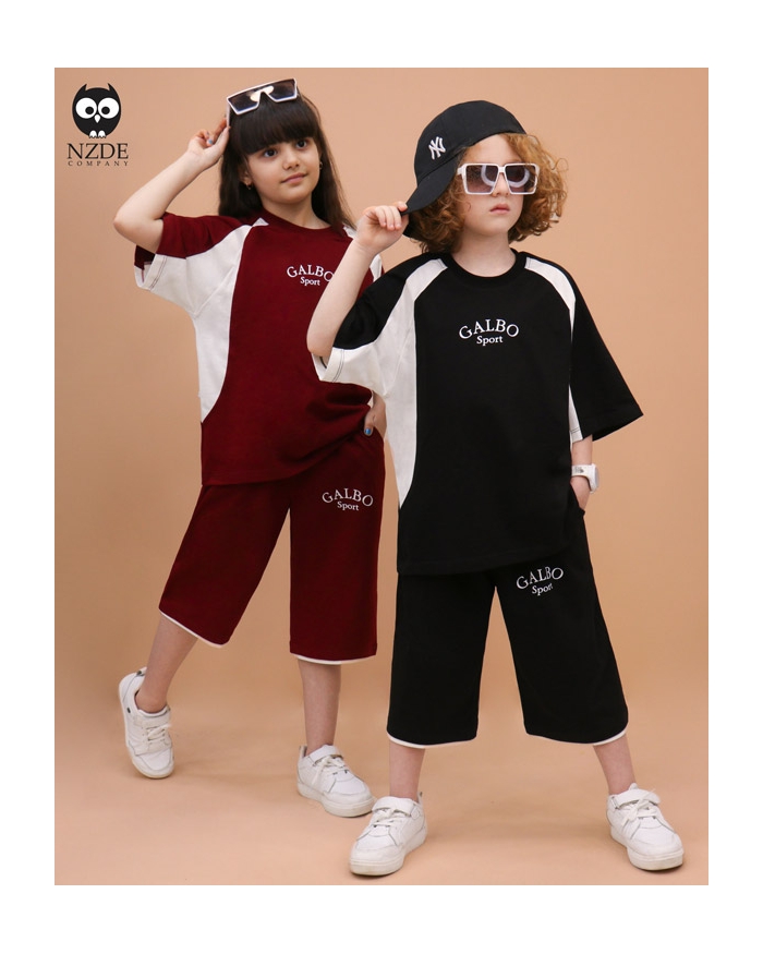 تیشرت شلوارک آستین رگلان GALBO NZDE