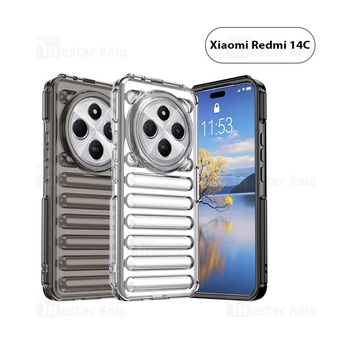 قاب پافر ضد ضربه شیائومی Xiaomi Redmi 14C TPU Capsule Shockproof