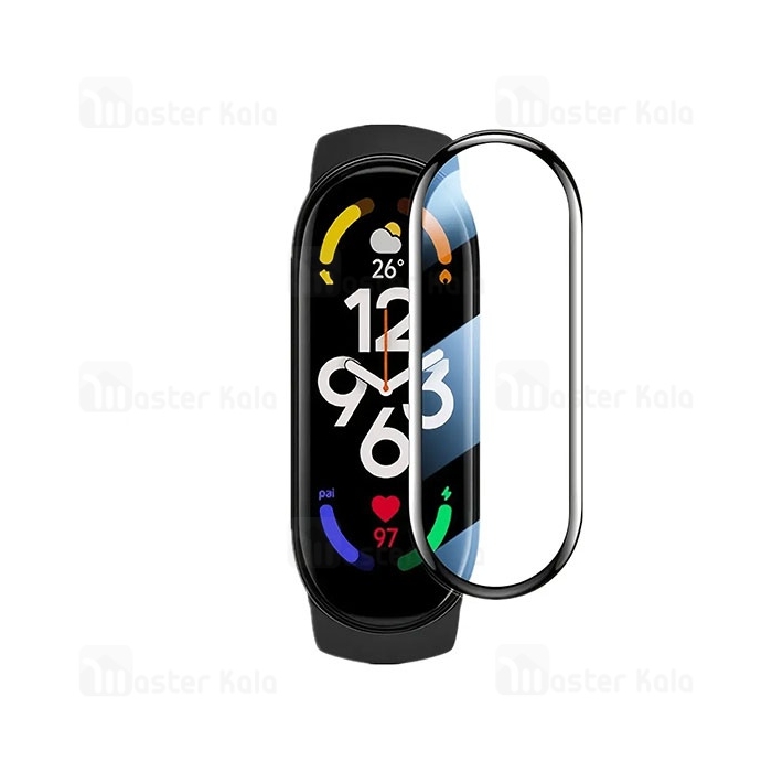 محافظ صفحه ساعت هوشمند شیائومی Xiaomi Mi Band 8 PMMA TPU Screen Protector