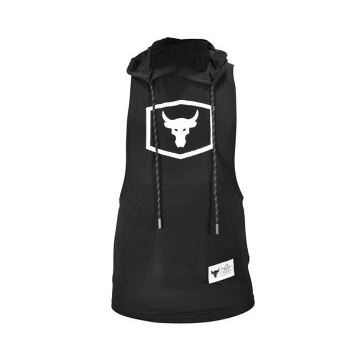 رکابی کلاهدار ورزشی مردانه آندر آرمور مدل Iron-254 مشکی