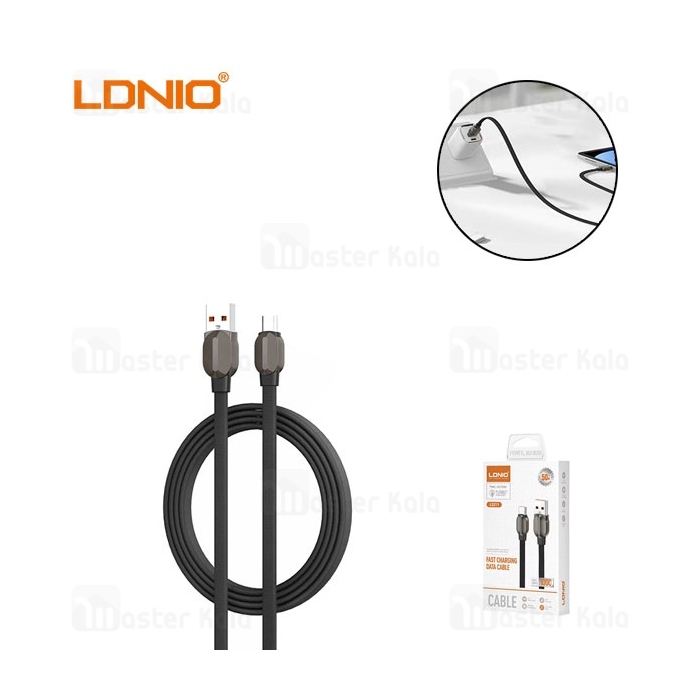 کابل Type C الدینیو LDNIO LS211 طول 1 متر توان 30 وات