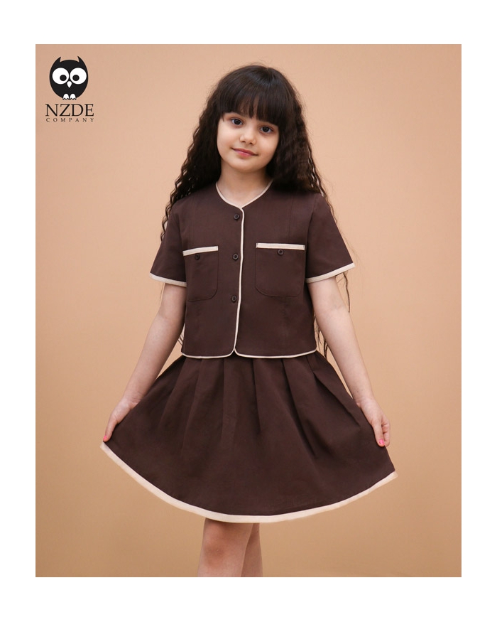 کت کراپ دامن لینورا NZDE