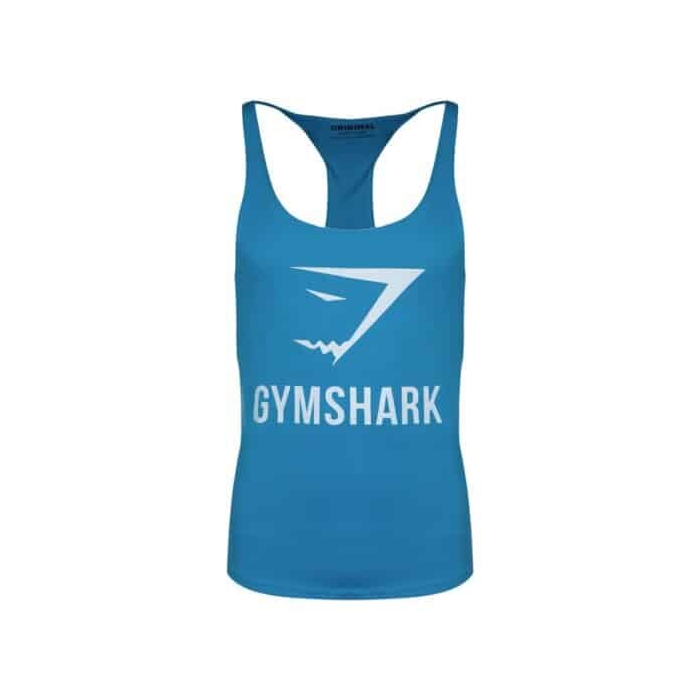 رکابی ورزشی مردانه جیم شارک مدل PY-Simp آبی