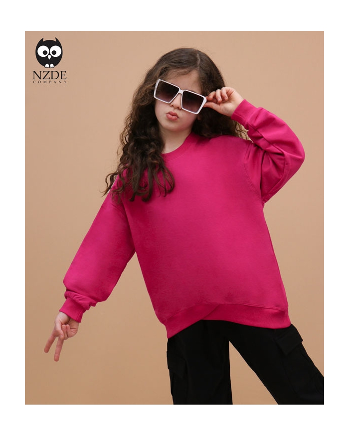 بلوز دخترونه کشبافت ضربدری NZDE