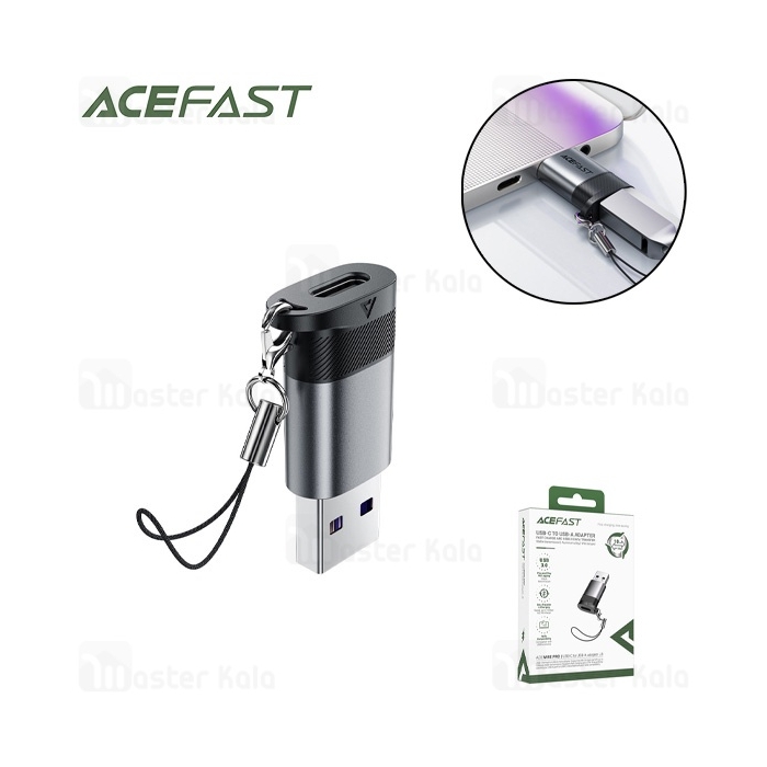 تبدیل OTG یو اس بی به Type-c ایس فست ACEFAST J8 Acewire Pro