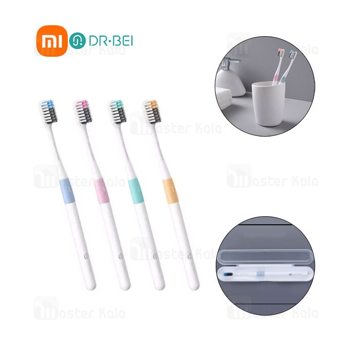 مسواک شیائومی Xiaomi Dr.BEI Bass Toothbrush پک 4 عددی