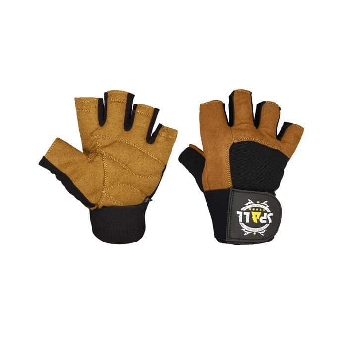 دستکش بدنسازی SPALL Power قهوه ای