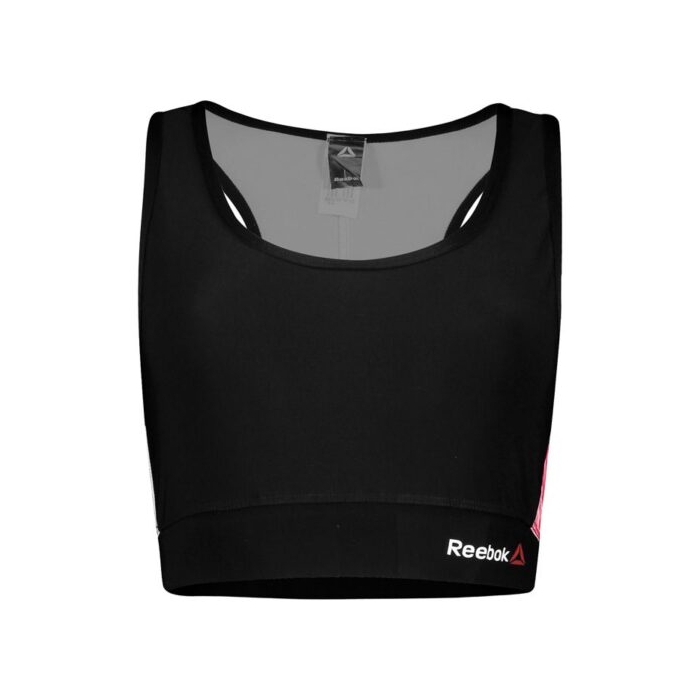 نیم تنه ورزشی زنانه ریباک مدل ADNK -23990 مشکی صورتی