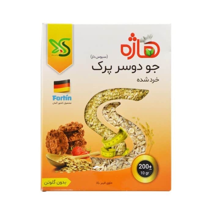جو دو سر پرک خرد شده بدون گلوتن هاژه ۲۰۰ گرمی