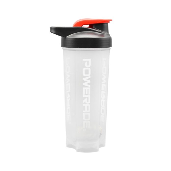 شیکر ورزشی یک تیکه پاورید مدل Zoe شفاف درب ضامنی ظرفیت ۰.۷ لیتر