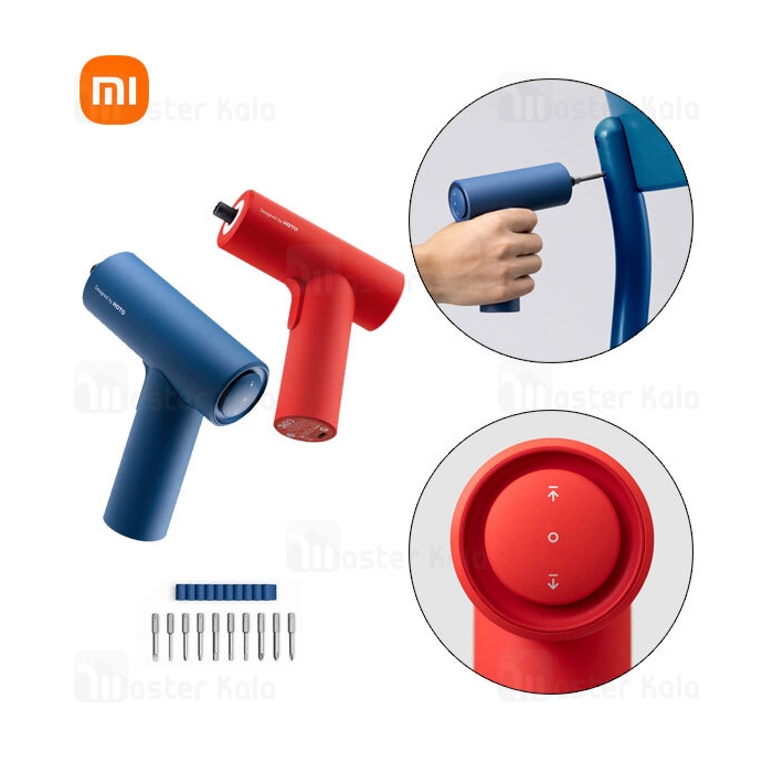 پیچ گوشتی شارژی شیائومی Xiaomi Hoto Cordless Screwdriver Gun 3.6V QWLSD008 دارای 10 سری