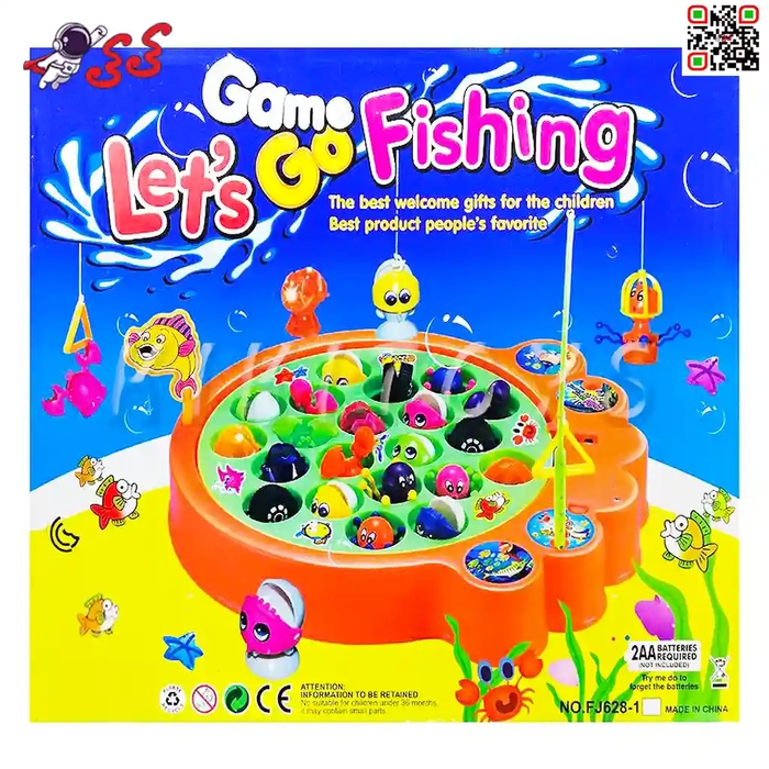 اسباب بازی ماهیگیری موزیکال با قلاب GAME FISHING 6281