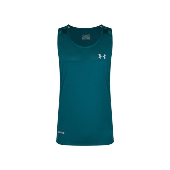 رکابی ورزشی مردانه آندر آرمور مدل HEATGEAR-03-1 چریکی سبز آبی