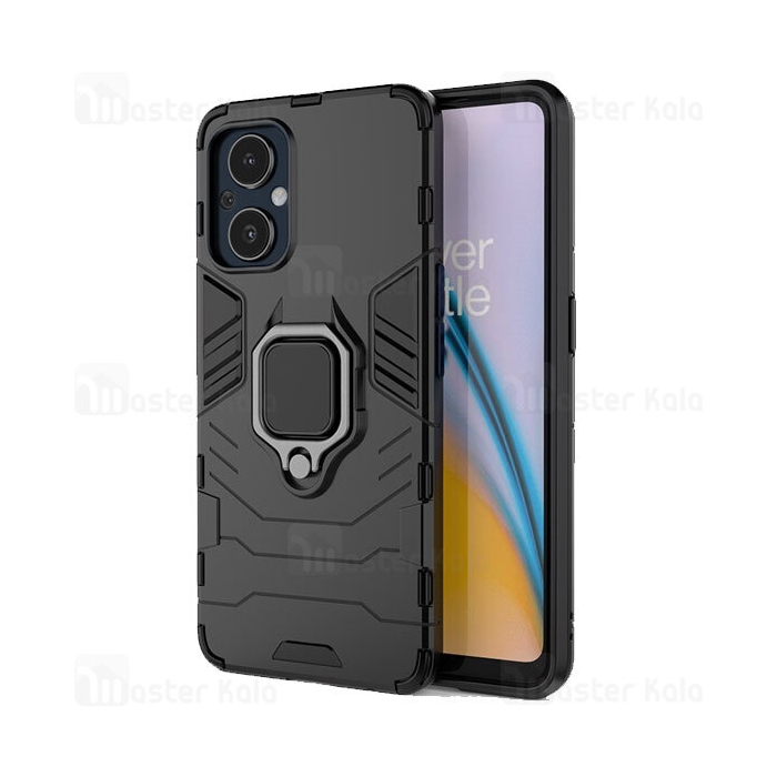 گارد ضد ضربه انگشتی وان پلاس OnePlus Nord N20 5G Black Panther KEYSION ShockProof Armor Ring