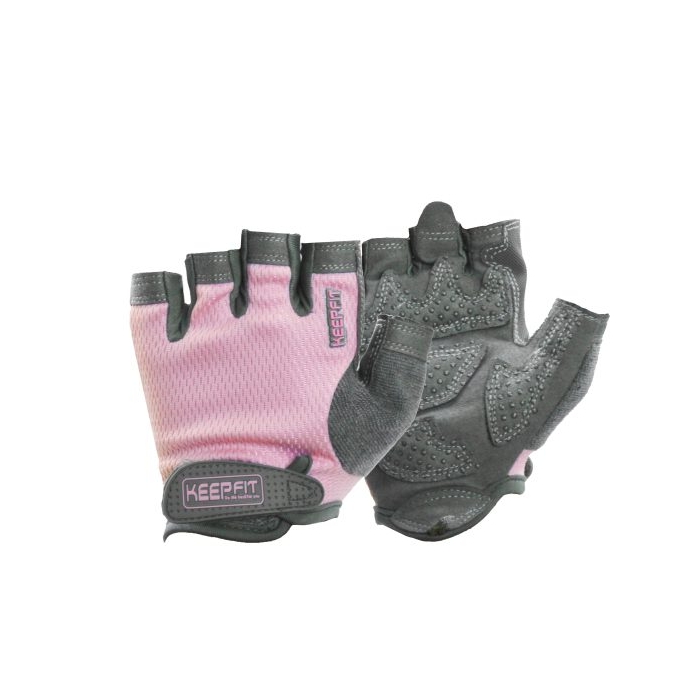 دستکش بدنسازی زنانه کیپ فیت مدل ۴۰۴D0581 صورتی روشن