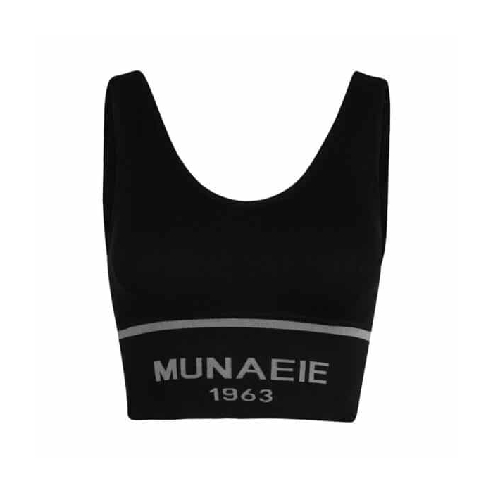 نیم تنه ورزشی زنانه مونایی مدل Lady-1963 مشکی