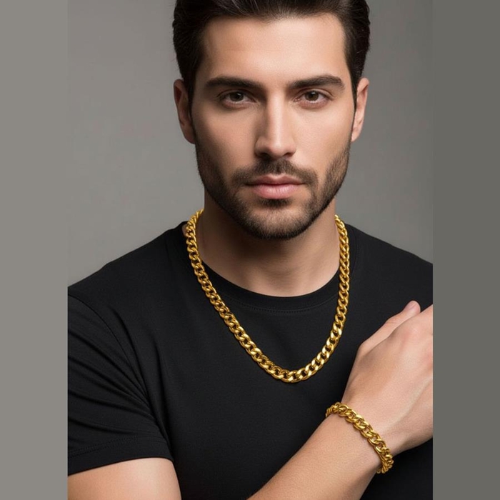 نیم ست گردنبند و دستبند Tor مدل 1848