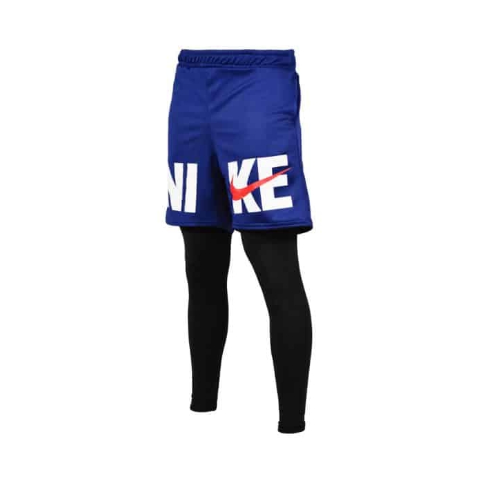 شلوارک و لگ سرهمی مردانه نایک مدل PY-1H335 سرمه ای