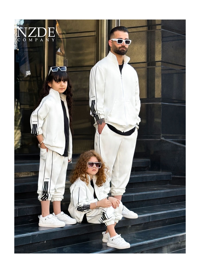 ست خانوادگی سویشرت شلوار جاگر غواصی adidas NZDE