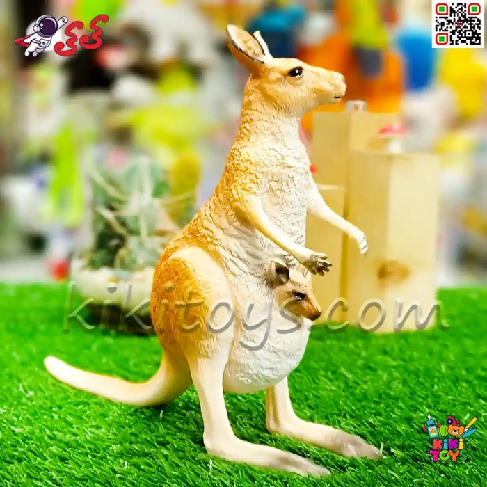 فیگور حیوانات ماکت کانگورو اسباب بازی 1129 kangourou figure