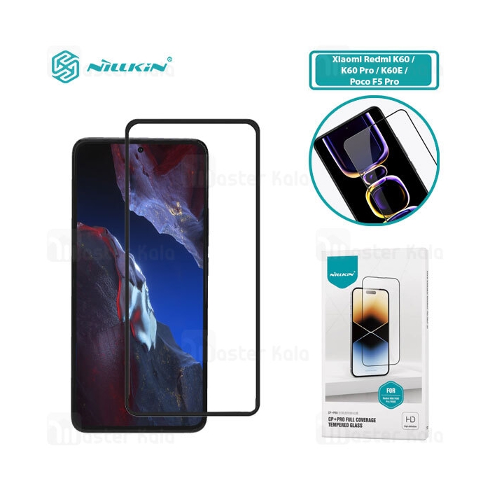 گلس تمام صفحه تمام چسب Xiaomi Redmi K60 / K60 Pro / Poco F5 Pro Nillkin CP+ Pro