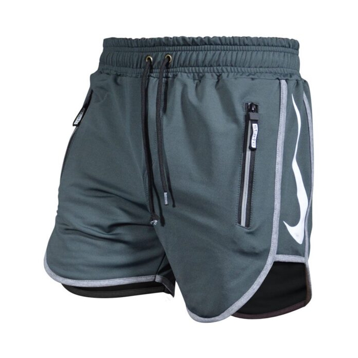 شلوارک ورزشی مردانه نایک مدل HVS-1400 طوسی