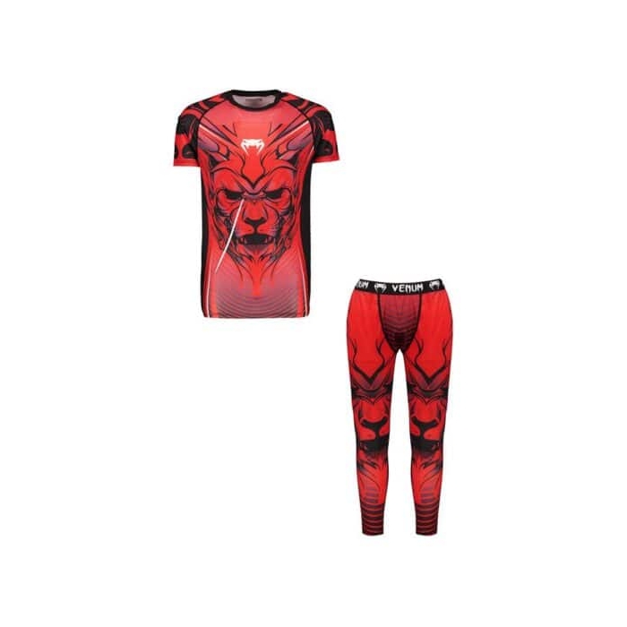 ست تیشرت و لگ ورزشی مردانه ونوم مدل ART-8113 قرمز