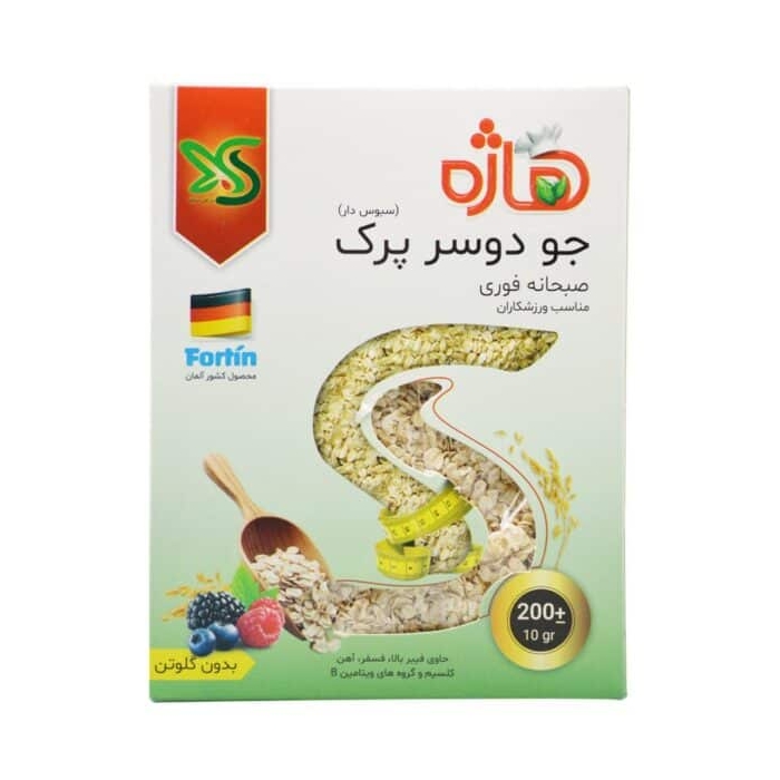 جو دوسر پرک صبحانه ورزشی بدون گلوتن هاژه ۲۰۰ گرمی