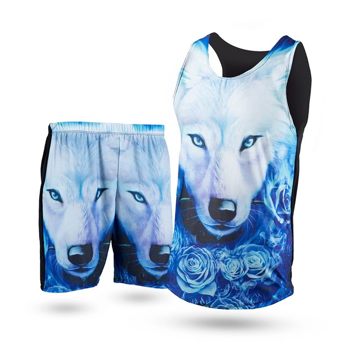 رکابی و شلوارک Blue Wolf مدل 2508