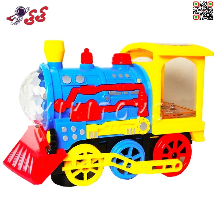 قطار بازی موزیکال کودک با  فواره آب FUN TRAIN 3980