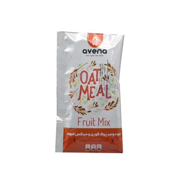 اوتمیل جودوسر پرک اونا سری P میکس میوه بدون گلوتن ۵۰ گرمی