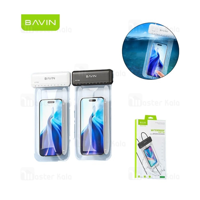 کیف ضد آب باوین Bavin ET-03 Waterproof Phone Bag سازگار با گوشی‌های تا 6.8 اینچ