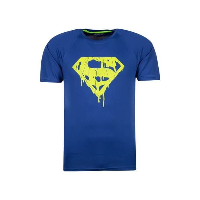 تیشرت ورزشی مردانه سوپرهیرو طرح سوپرمن مدل BY