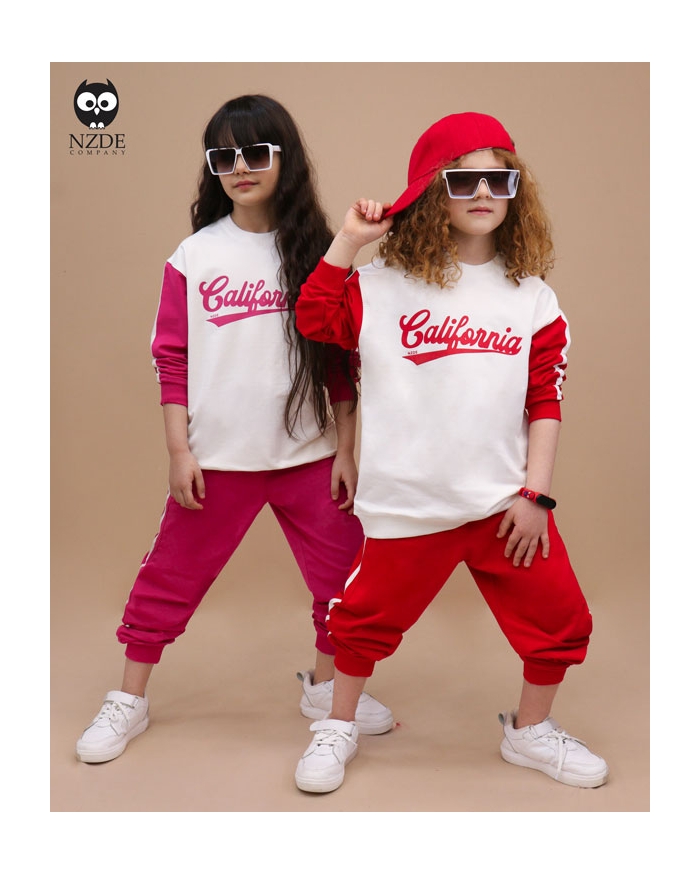 بلوز شلوار بگ استایل California NZDE