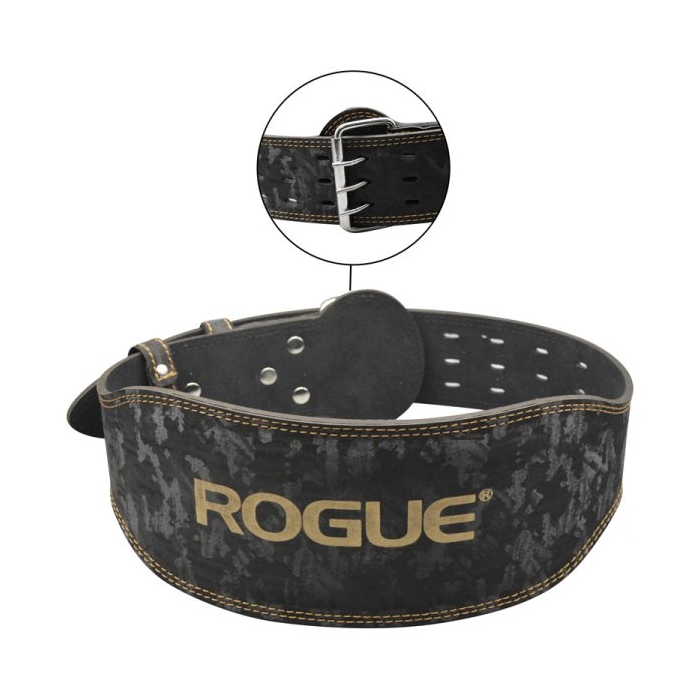 کمربند بدنسازی روگ عرض سگک ۸cm مدل ELM-404C0401 سگکی مشکی