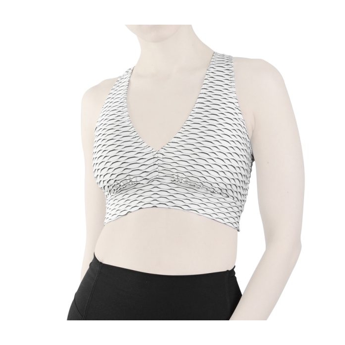 نیم تنه ورزشی زنانه مدل CT5371 سفید