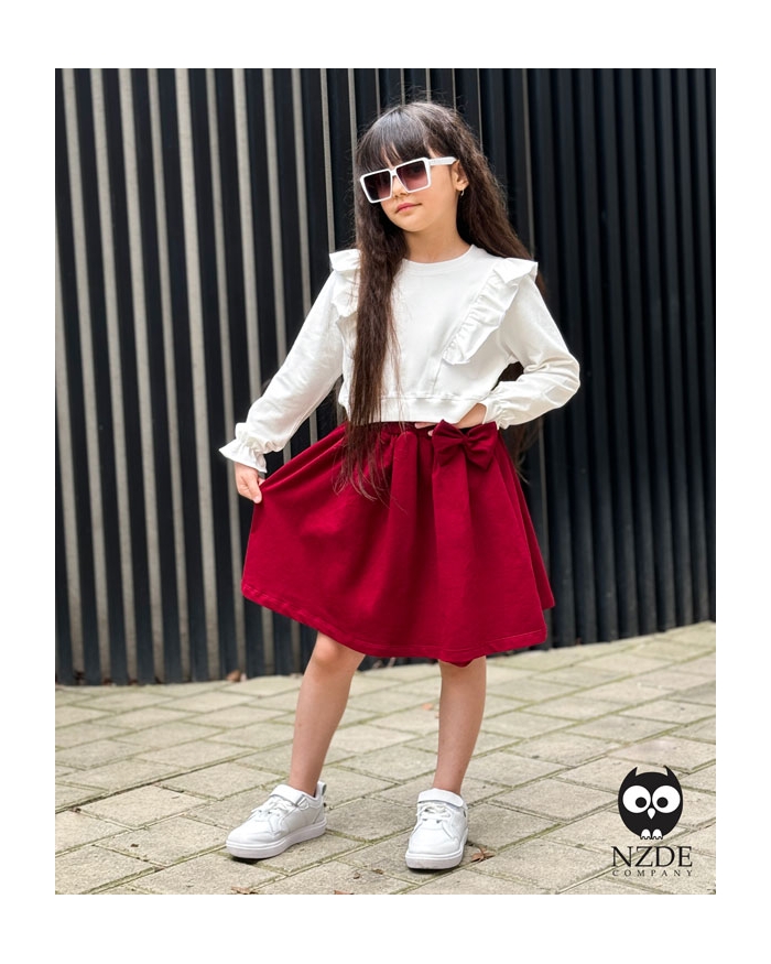 کراپ دامن پرنسس NZDE