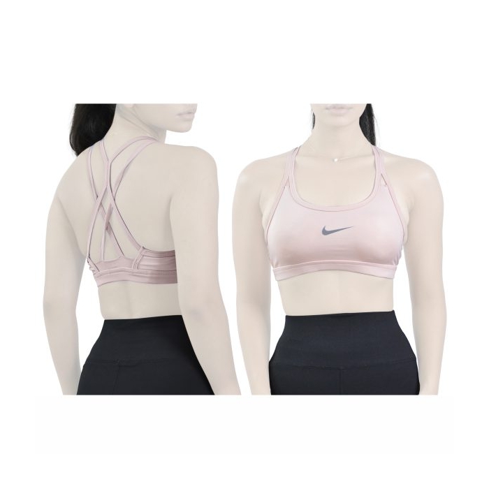 نیم تنه ورزشی زنانه نایک مدل SRN-4F0688 صورتی روشن